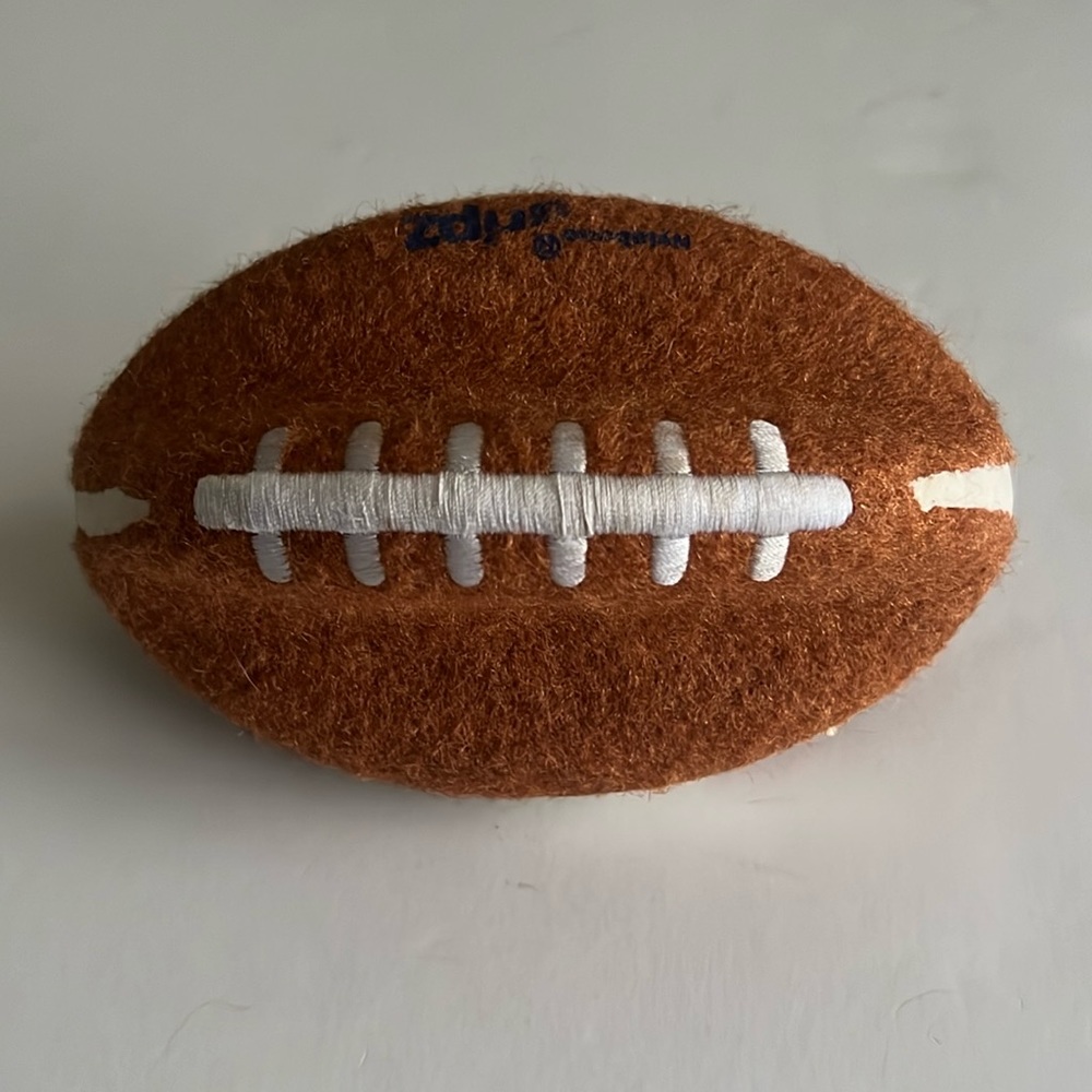 Gripz by Nylabone Football Squeaky Dog Toy